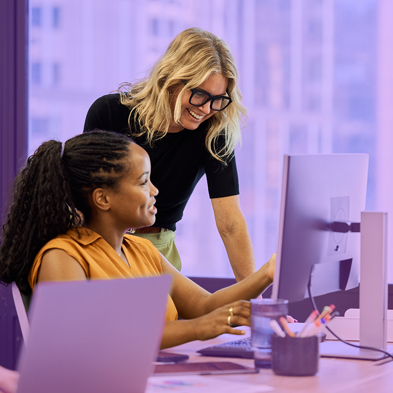 HR consultant with business owner