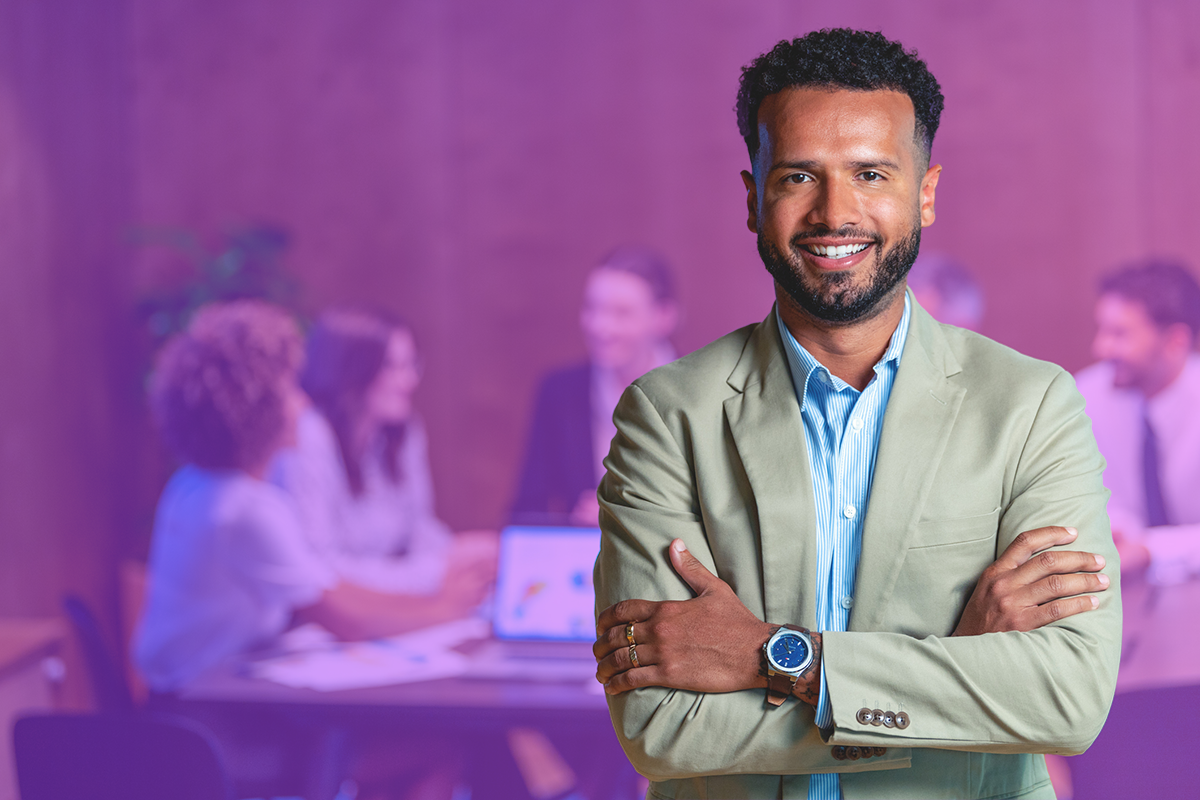 Business owner using HR outsourcing Sydney