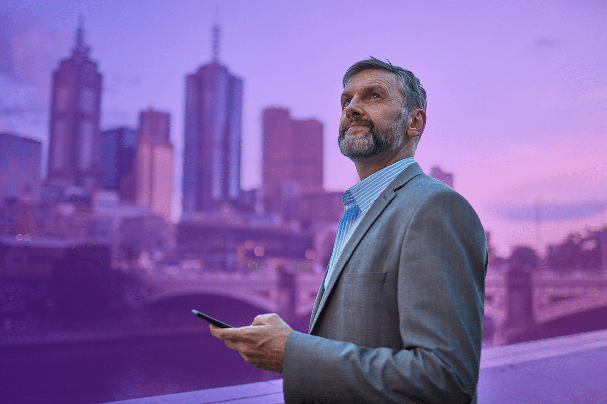 Man working in HR consulting Melbourne