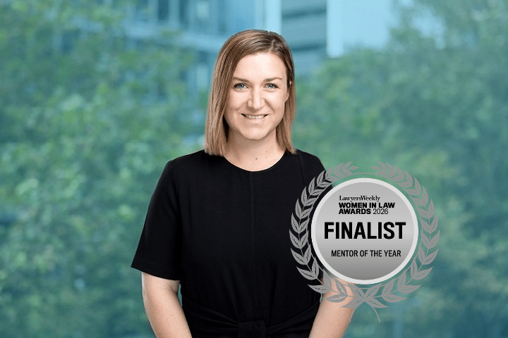 Brittany Byrne named finalist in the 2026 Lawyers Weekly Women in Law Awards