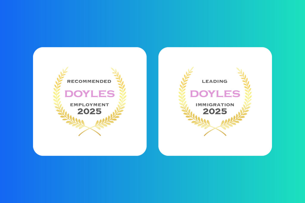 Citation Legal and lawyers recognised in Doyle’s Guide Legal Rankings for 2025