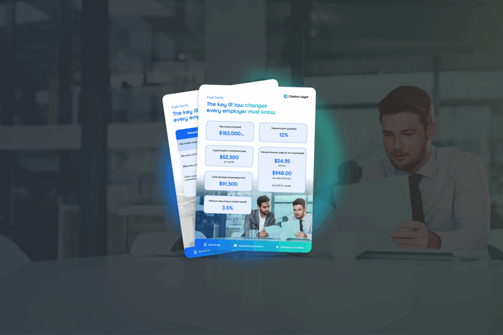 The key IR changes every employer must know