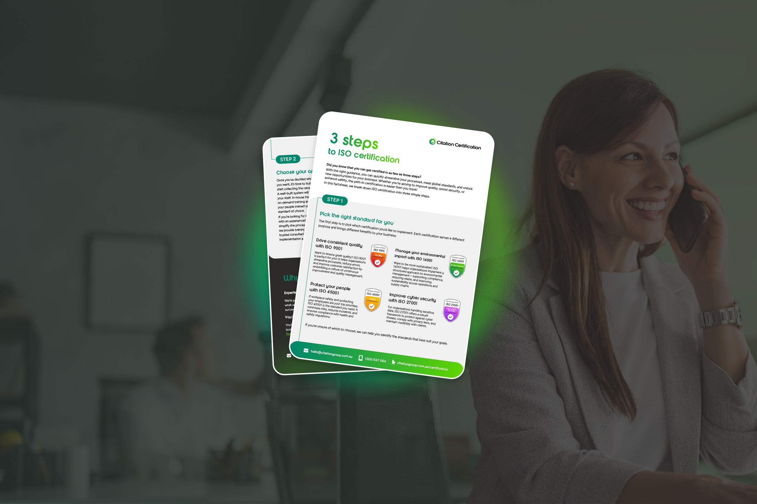 3 steps to ISO certification