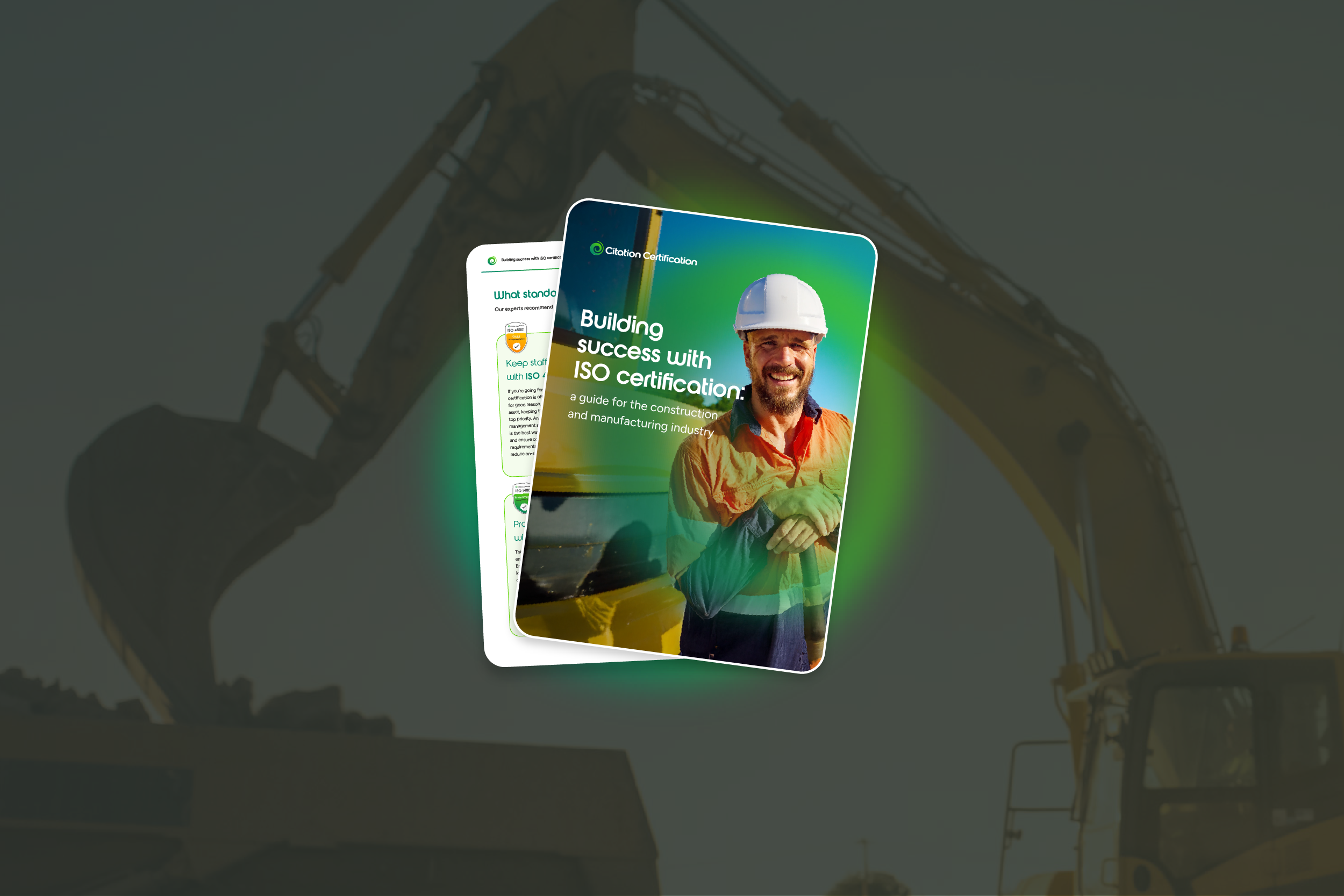 Building success with ISO certification: a guide for the construction and manufacturing industry