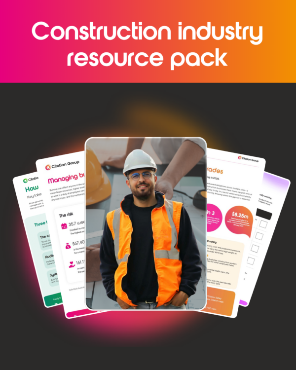 A collection of Citation Group resources made for construction businesses