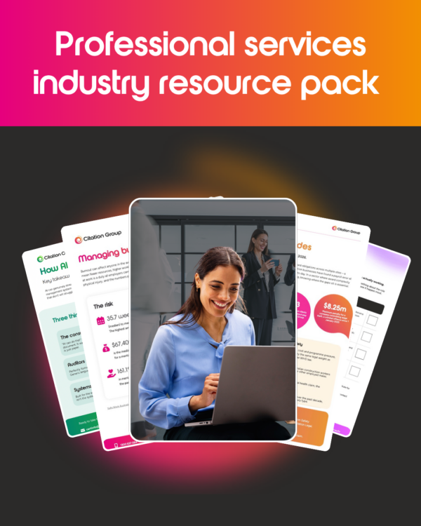 A collection of Citation Group resources made for professional services businesses